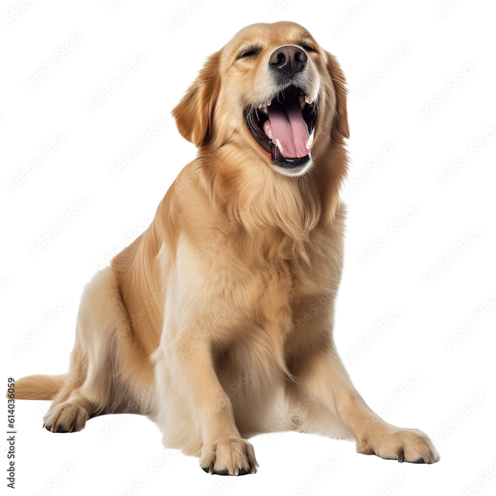 Happy and Cute dog Laughing Happy and Cute dog Laughing