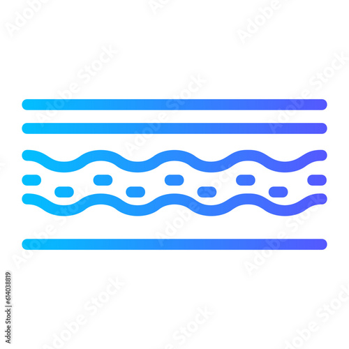 brightness gradient icon