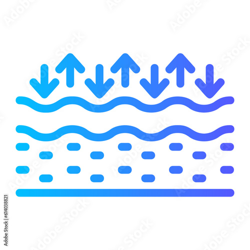 elastic gradient icon