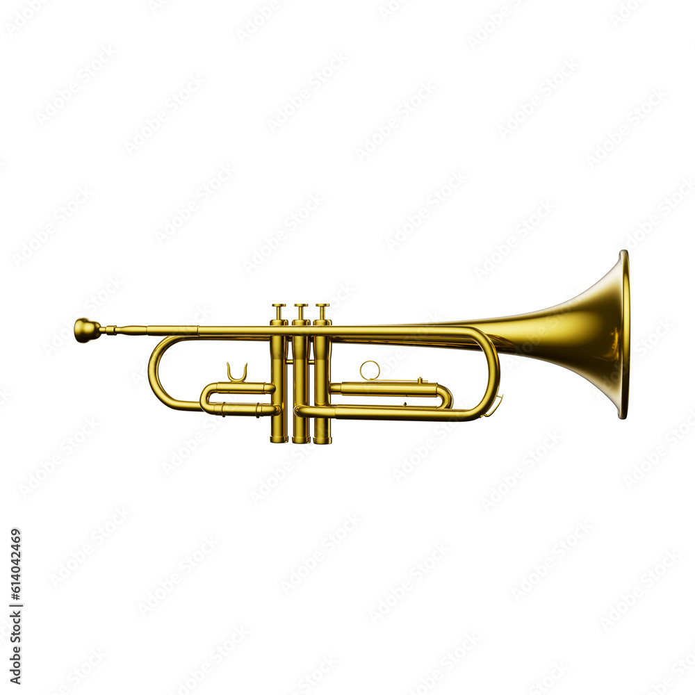 Obraz premium Musical Instrument 3D Illustration Object