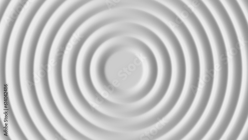 Abstract 3D Circle Backdrop Illustration