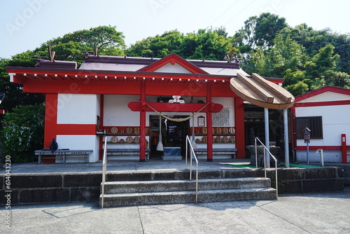 Kamafuta Jinja or Shrine in Kagoshima  Japan -                                                  