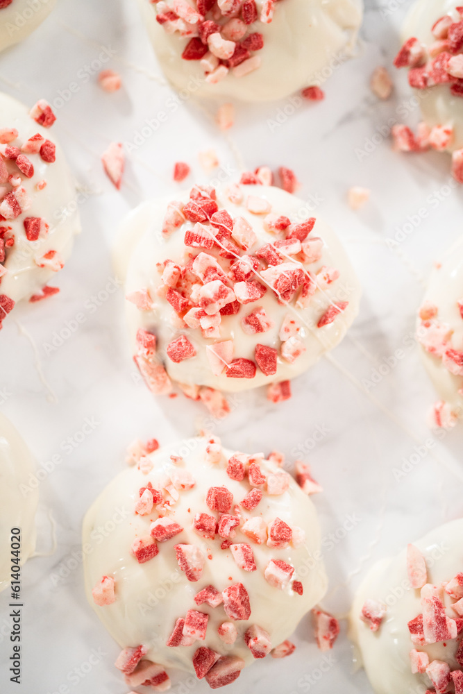 Peppermint White Chocolate Cookies Peppermint White Chocolate Cookies