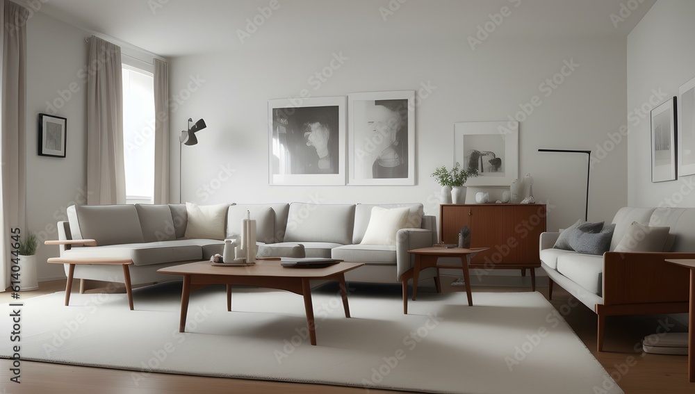Scandinavian Living room | ai-generated Scandinavian Living room | ai-generated