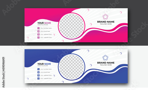 Email signature design