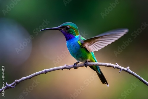 hummingbird in flight