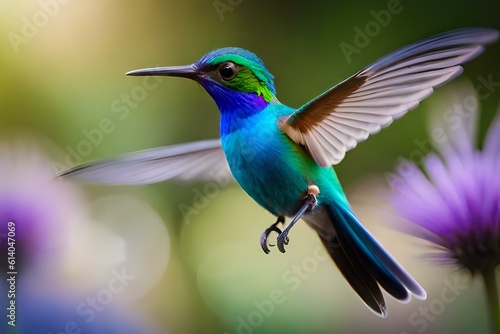 hummingbird in flight © qaiser