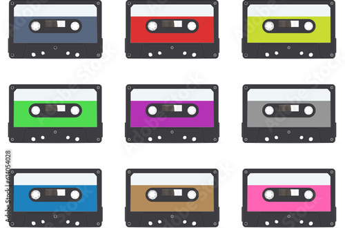 Cassette tape set