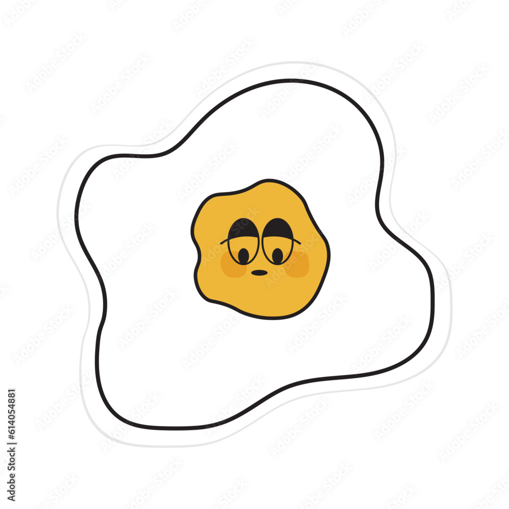 egg character illustration suitable for emoticons egg character illustration suitable for emoticons