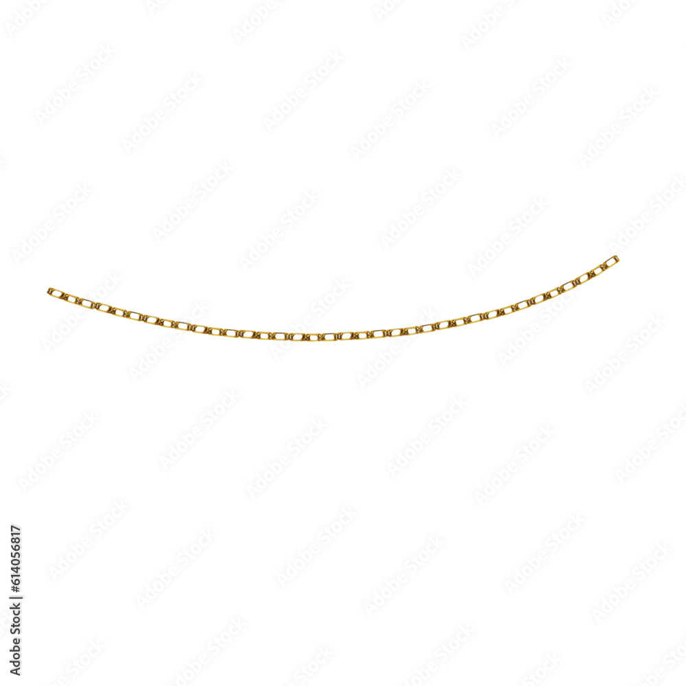 golden necklace isolated golden necklace isolated