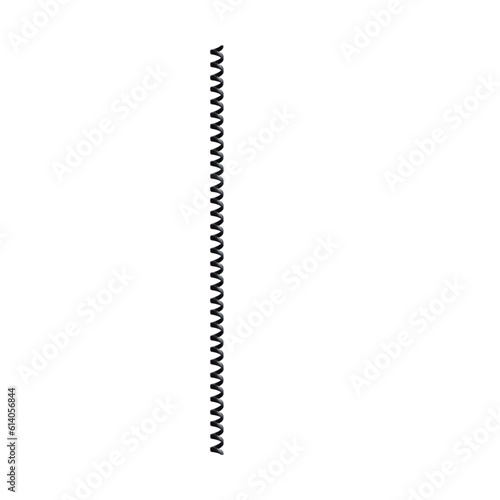 black and white spiral notebook