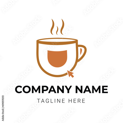 Coffee logo design for restaurant
