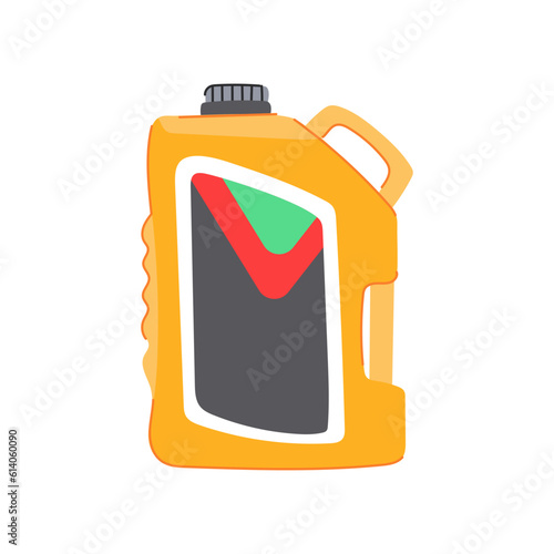 engine motor oil cartoon. car machine, mechanic bottle engine motor oil sign. isolated symbol vector illustration