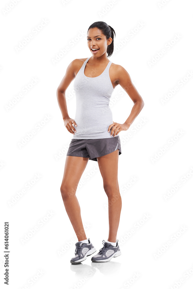 Body, fitness and portrait of woman isolated on transparent png background with smile, confidence and pride. Health, wellness and sports athlete girl with happy face, exercise and confident workout. Body, fitness and portrait of woman isolated on transparent png background with smile, confidence and pride. Health, wellness and sports athlete girl with happy face, exercise and confident workout.