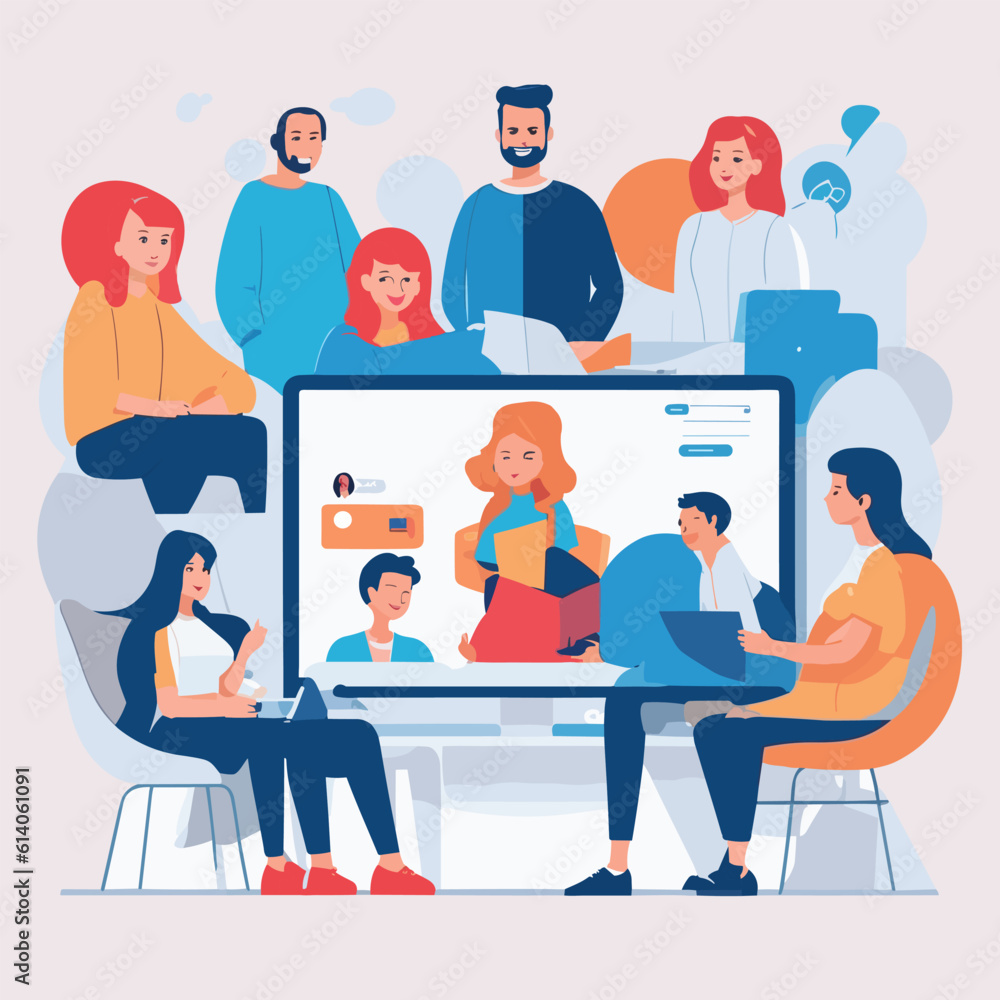 social network concept social network concept