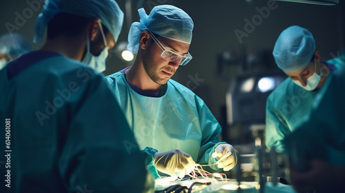 a surgeon performing an operation   © Azlan