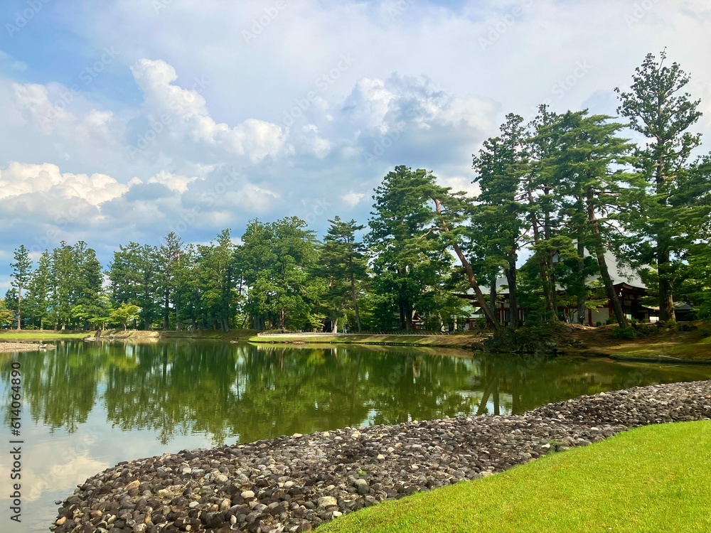 Φωτογραφία 岩手県の有名観光地、毛越寺の絶景
