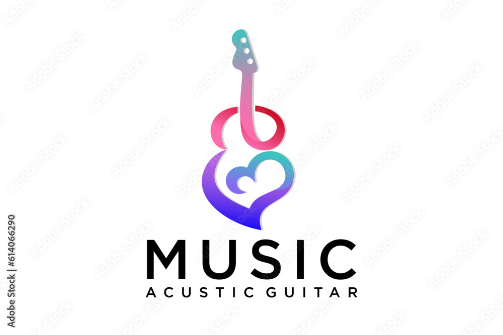 Modern Music Logo - Guitar Clef Symbol Modern Music Logo - Guitar Clef Symbol