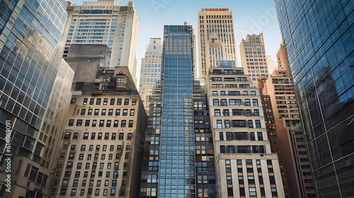 Hochhäuser und Büros in New York City, USA © Prasanth