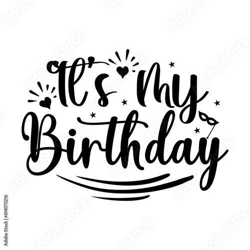 Happy Birthday, Happy Birthday Svg, Birthday Squad Svg, Birthday Crew Svg, Birthday King Svg, Birthday Queen Svg, SVG Cut File, It's My Birthday Svg, Birthday Girl Svg, Cake Topper Svg, 