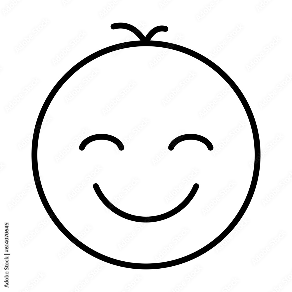 Child Emotion Icon Design Vector template Illustration Child Emotion Icon Design Vector template Illustration