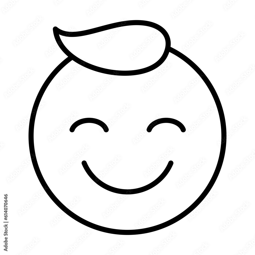 Child Emotion Icon Design Vector template Illustration Child Emotion Icon Design Vector template Illustration