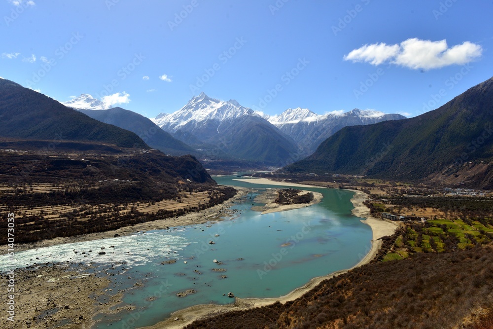 The entrance to the Yarlung Tsangpo Grand Canyon