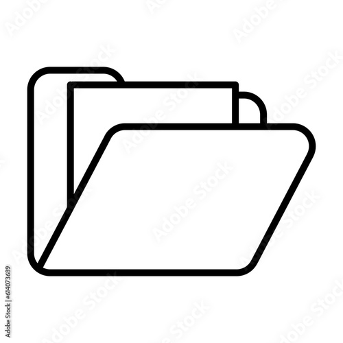 File Folder Icon Design Vector template Illustration