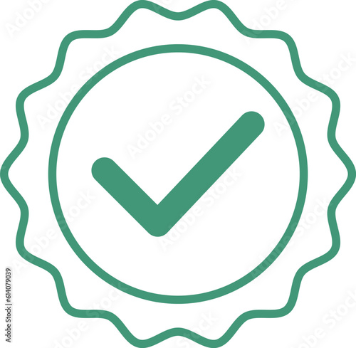 Check Mark Icon Vector, Checkmark Icon, Approved Symbol, Confirmation Sign, Design Elements, Checklist, Positive Thinking Sign, Correct Answer, Verrified Badge Flat Icon Vector Illustration