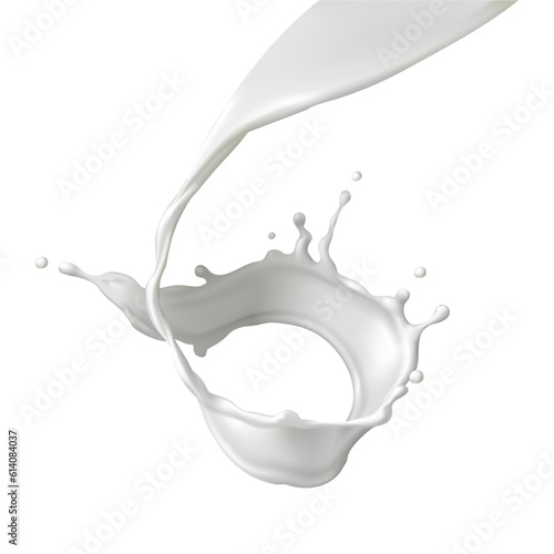 milk splash liquid