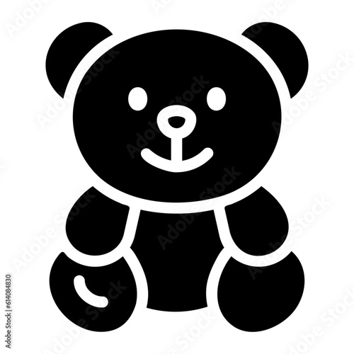 teddy bear Solid icon