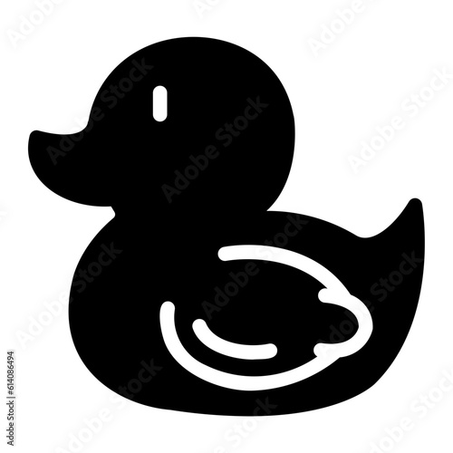 Fotografie rubber duck Solid icon