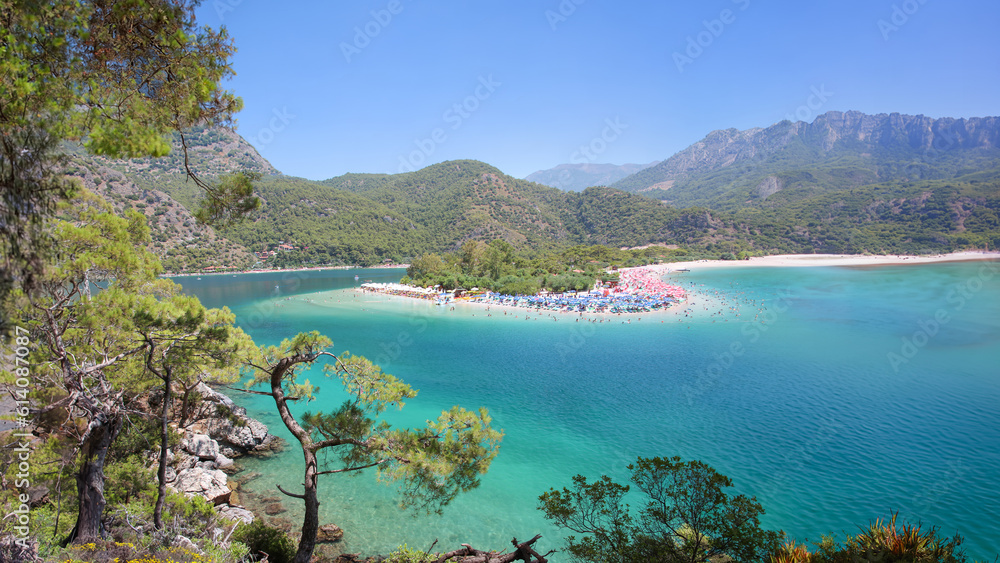 Olu Deniz is one of the many inlets on the southern coast of Turkey