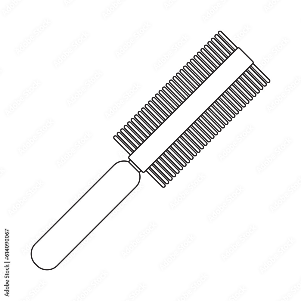 comb icon vector comb icon vector