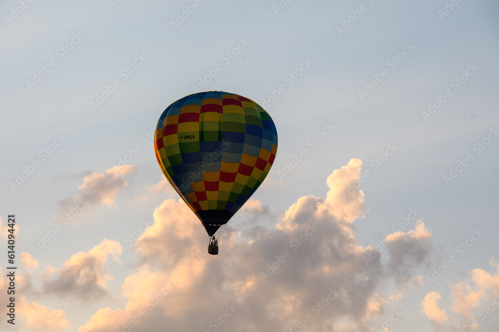 Fototapeta premium Montgolfière 