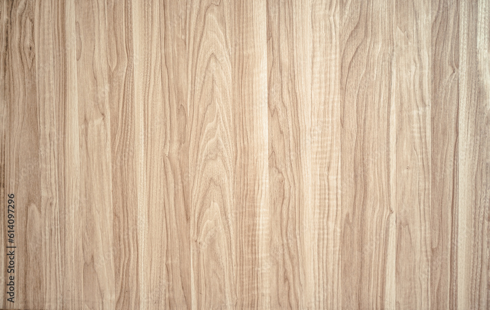 Naklejka premium vertical brown wooden wall texture background. The texture of the vertical plank has a beautiful pattern.