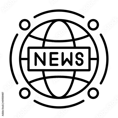 Worldwide News Icon