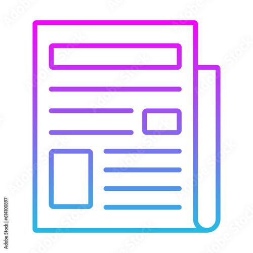 Newspaper Icon