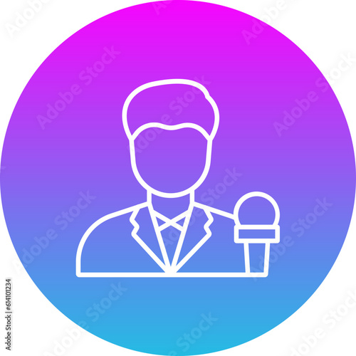 News Reporter Icon