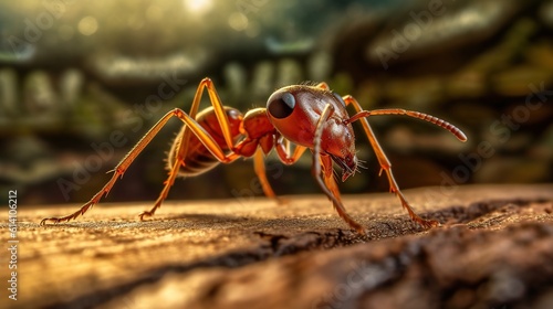 Red ant. Generative AI