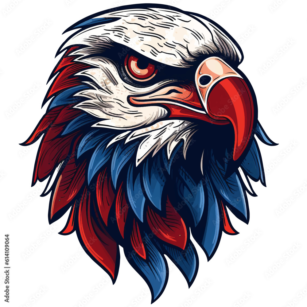 Fototapeta premium Eagle Illustrator Vector Logo