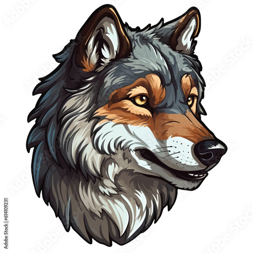 Grey Wolf Vector Illustrator © pigpink57 ID: 57