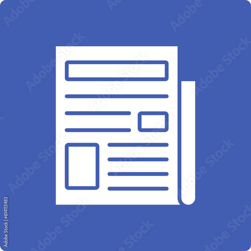 Newspaper Icon