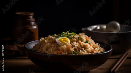 Delicious food, fried rice