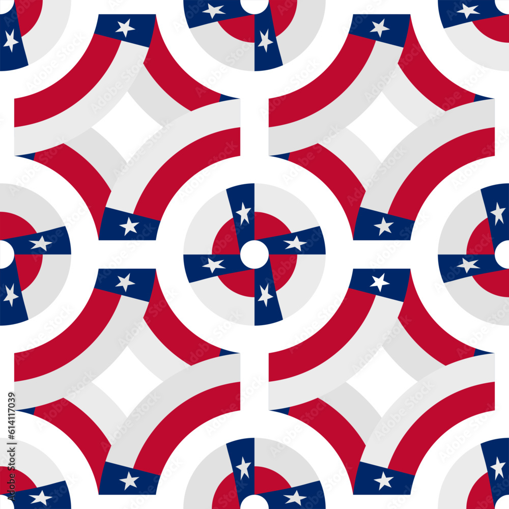 Obraz premium texas state flag pattern. tracery design. abstract background. vector illustration