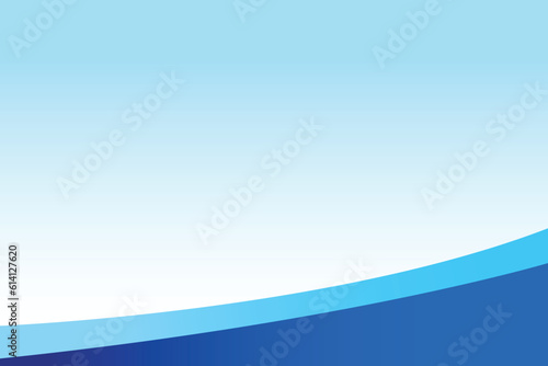 Abstract blue background in a flat design style. Abstract blue vector background for a presentation.