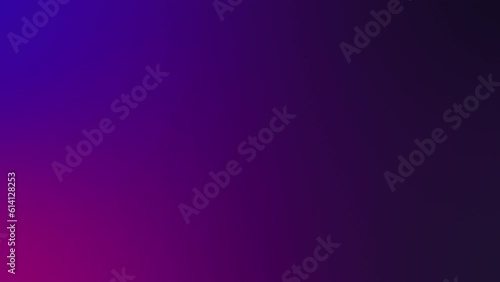 Abstract color gradient background with liquid style waves featured violet and blue. Seamless looping video.