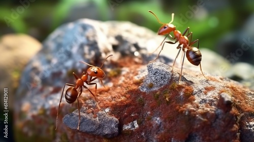 Red ant. Generative AI