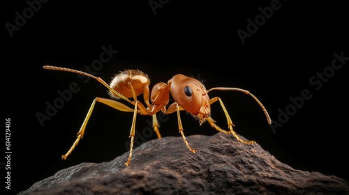 Red ant. Generative AI © vie_art