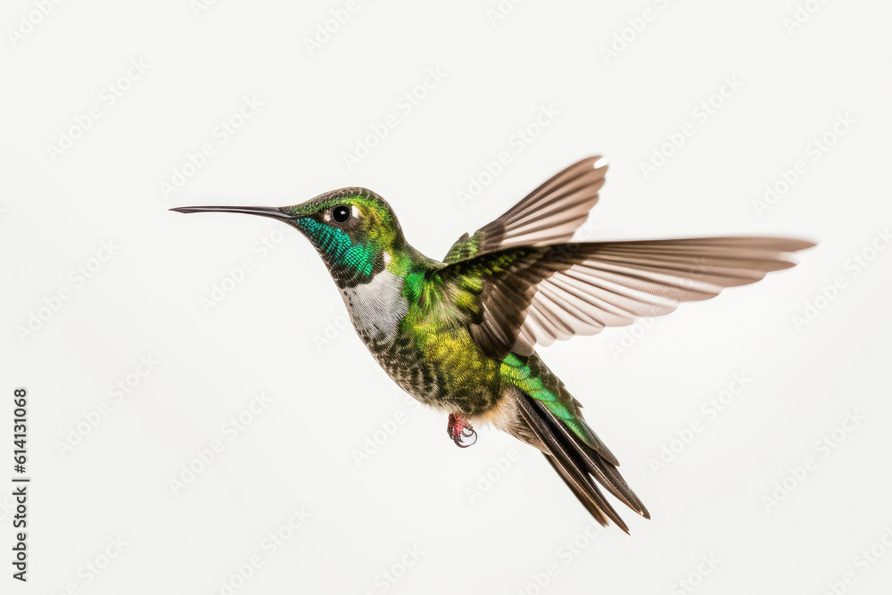 Obraz premium Flying Hummingbird